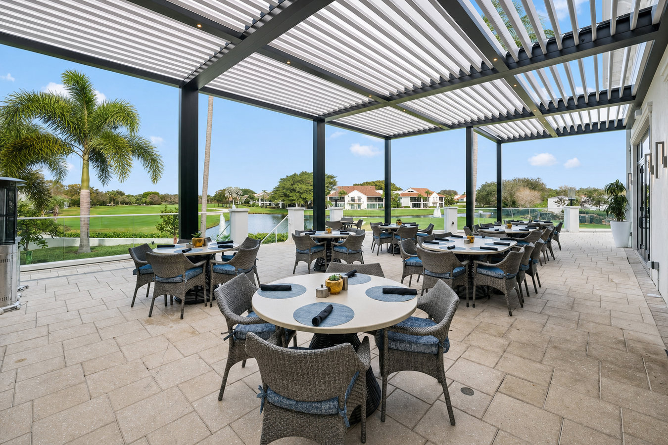 Pergola installation